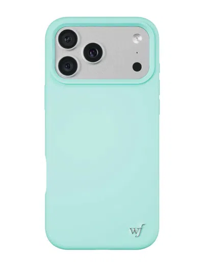 Wildflower Magsafe Turquoise Iphone Case