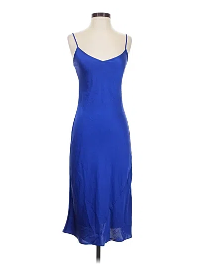 Pre-owned Wilfred Cocktail Dress In Blue