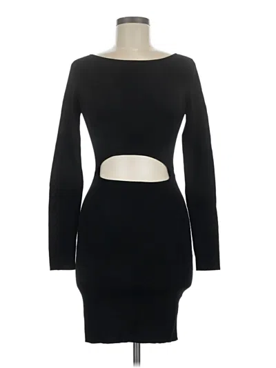 Pre-owned Wilfred Free Cocktail Dress In Black