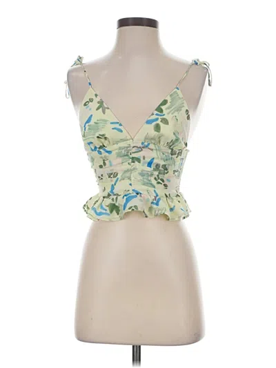 Pre-owned Wilfred Sleeveless Blouse In Green