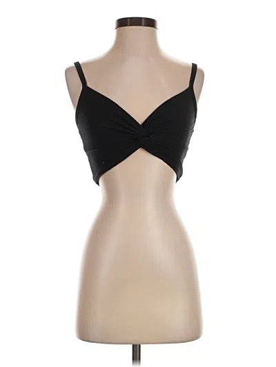 Pre-owned Wilfred Sleeveless Top Black Sweetheart Neckline Tops