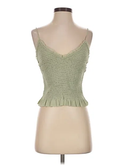 Pre-owned Wilfred Sleeveless Top Green Sweetheart Neckline Tops