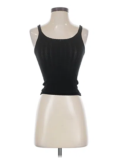 Pre-owned Wilfred Tank Top Black Strapless Neckline Tops