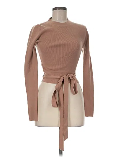 Pre-owned Wilfred Turtleneck Sweater In Tan