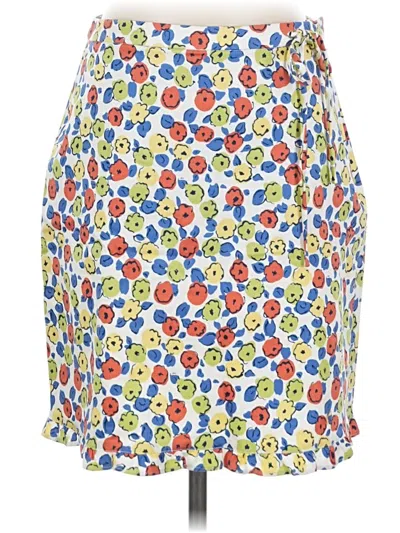 Pre-owned Willi Smith Casual Skirt In Yellow