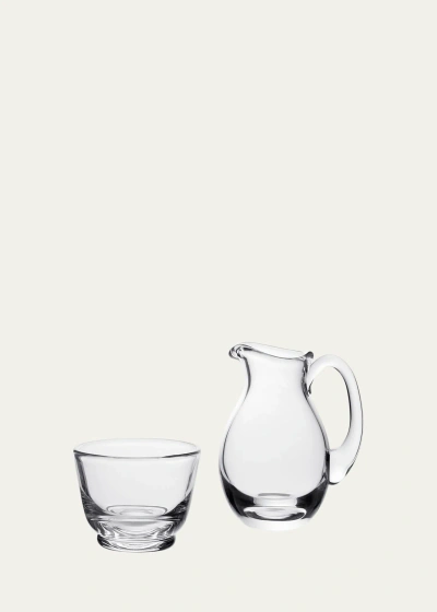 William Yeoward Crystal Classic Sugar & Cream Set In Clear