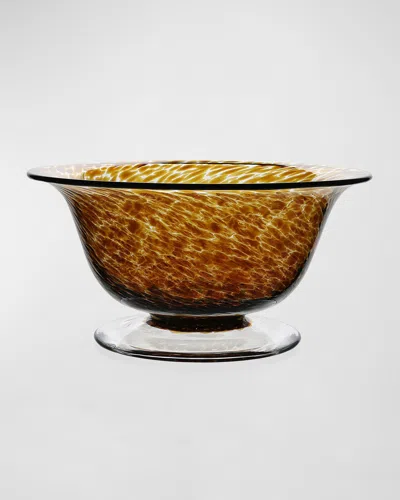 William Yeoward Crystal Vanessa Tortoise 12" Bowl, 88 Oz. In Gold