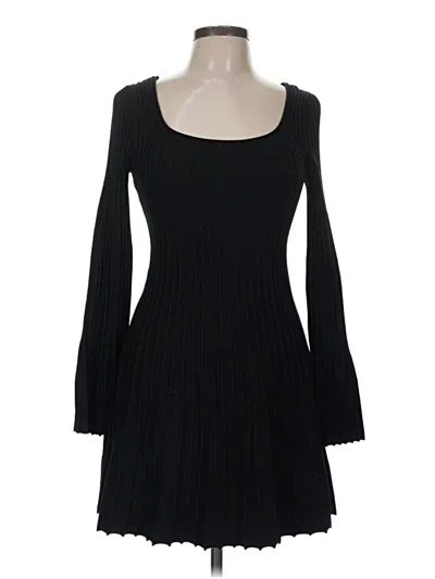 Pre-owned Willow & Wind Casual Dress In Black
