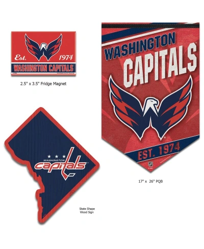 Wincraft Washington Capitals Home Goods Gift Set In Multi