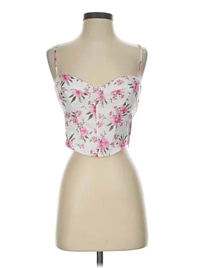 Pre-owned Windsor Sleeveless Top Pink Sweetheart Neckline Tops