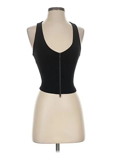 Pre-owned Windsor Tank Top Black Halter Neckline Tops