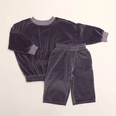 Winnie + Crew Kids'  Daryl Set (baby) In Black