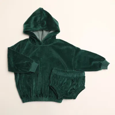 Winnie + Crew Kids'  Grant Set In Green