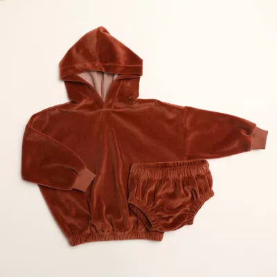 Winnie + Crew Kids'  Grant Set In Brown