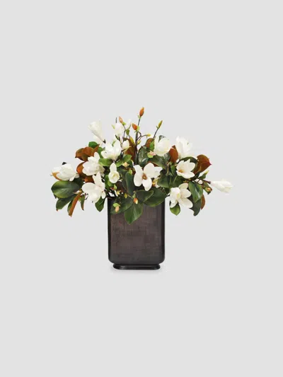 Winward Home Everyday Footed Rectangle Vase Magnolia In Multi