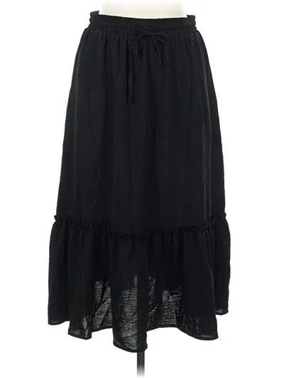 Pre-owned Wishlist Casual Skirt In Black