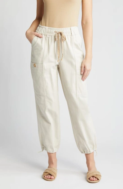 Wit & Wisdom 'ab'leisure Skyrise Cotton Joggers In Pale Stone