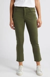 Wit & Wisdom 'ab'solution High Waist Slim Straight Ankle Pants In Ce Celadon