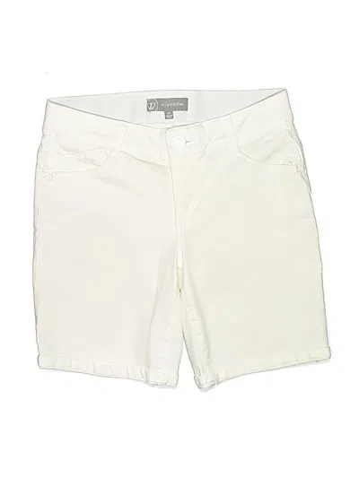 Pre-owned Wit & Wisdom Shorts In Ivory