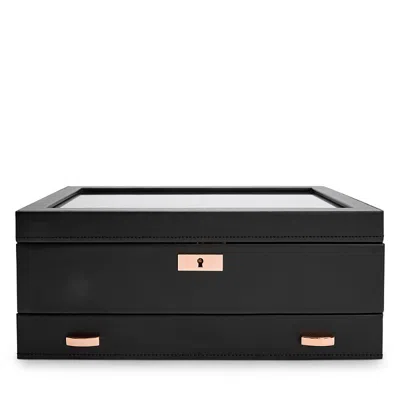 Wolf 1834 Axis 10 Watch Box With Drawer In Copper