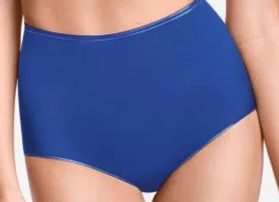 Wolford Ladies Blue Glow Swim Line High Waist Swimpanty