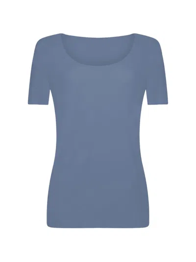 Wolford Scoop-neck Short-sleeve T-shirt In Multi