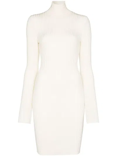 Wolford Wool Blend Short Dress In White