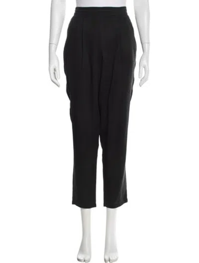 Pre-owned Won Hundred Wide Leg Pants In Black