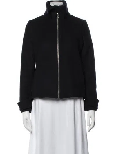 Pre-owned Won Hundred Wool Jacket In Black