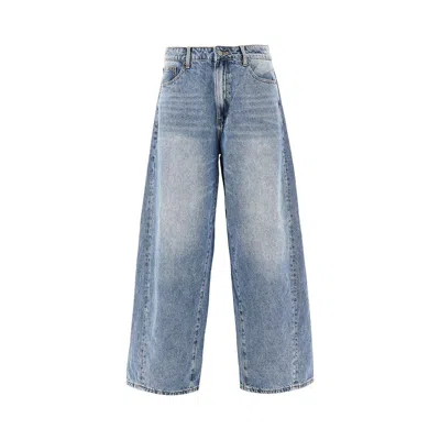 Woodbird Wbghat Wide Fit Jeans In Blue