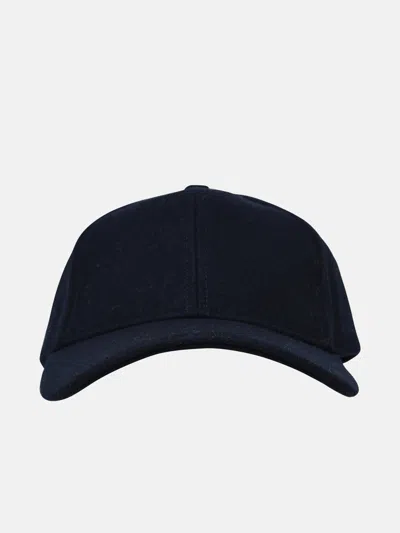 Woolrich Cappellino Premium In Blue