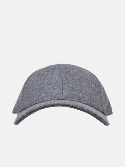 Woolrich Cappellino Premium In Grey