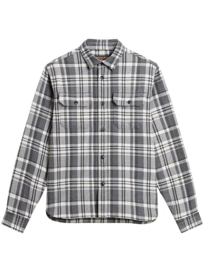 Woolrich Men's 100% Cotton Shirt In Gray