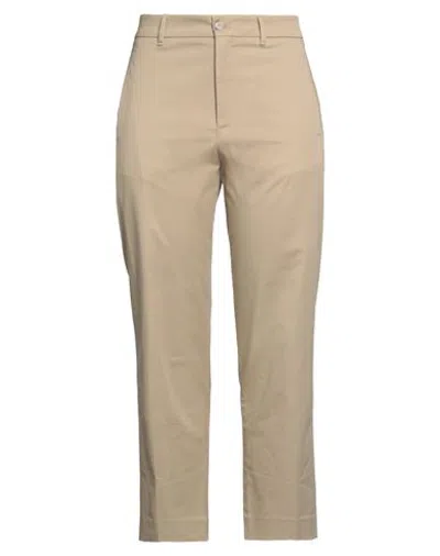 Woolrich Woman Pants Beige Size 33 Cotton, Elastane