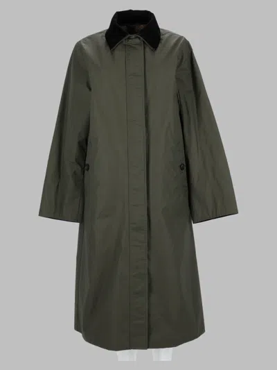 Woolrich Wool-blend Sports Jacket For Women In Green