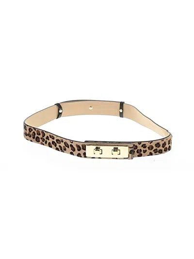 Pre-owned Worth Belt In Gold