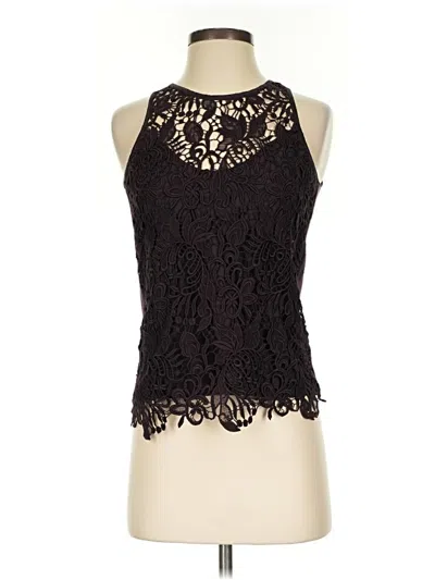 Pre-owned Worth New York Sleeveless Blouse In Black