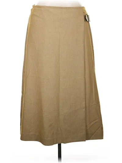 Pre-owned Worthington Casual Skirt In Tan