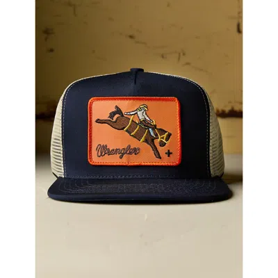 Wrangler X Imogene + Willie Buckin Trucker Cap In Navy