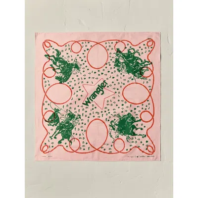 Wrangler X Imogene + Willie Heritage Bandana In Pink