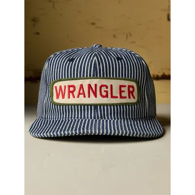 Wrangler X Imogene + Willie Hickory Stripe Cap In Striped In Blue