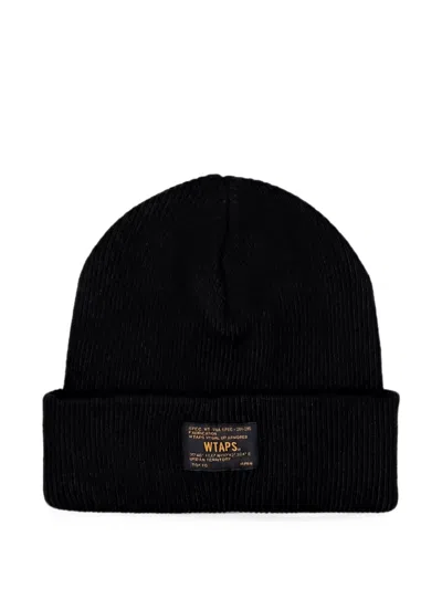 Wtaps Gerippte Fgz Beanie In Black