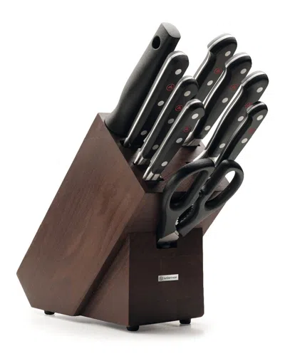 Wusthof Wüsthof Classic 10pc Knife Block Set With $91 Credit In Brown
