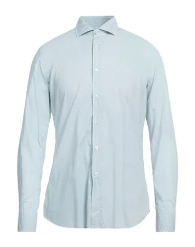 Xacus Man Shirt Light Blue Size 16 ½ Cotton