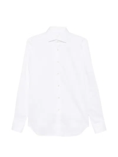 Xacus Travel Shirt Tailored Shirt In White