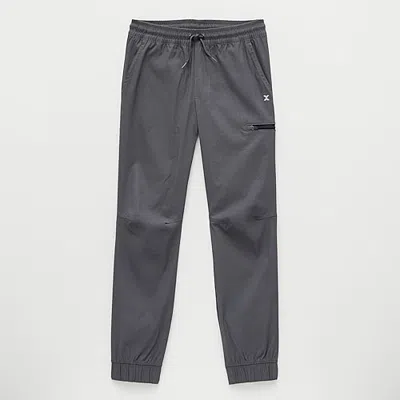 Xersion Little & Big Kid Boys Quick Dry Straight Regular Fit Pull-on Pant In Gray
