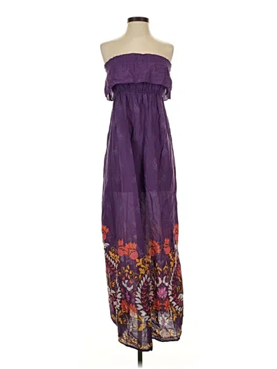 Pre-owned Xhilaration Casual Dress In Purple
