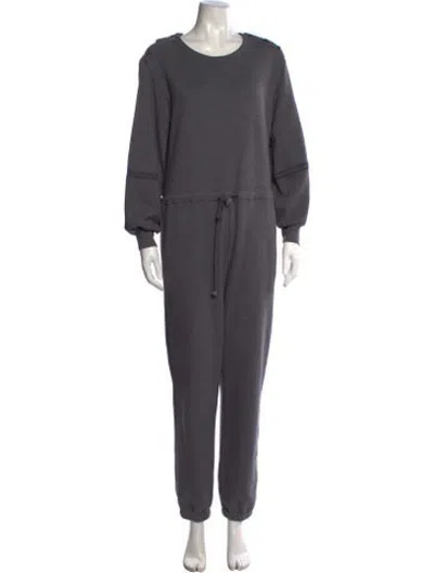 Pre-owned Xirena Crew Neck Jumpsuit In Grey