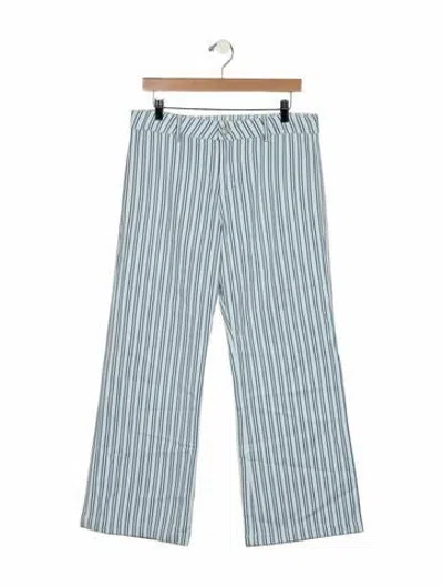 Pre-owned Xirena Mid-rise Flared Jeans In Blue