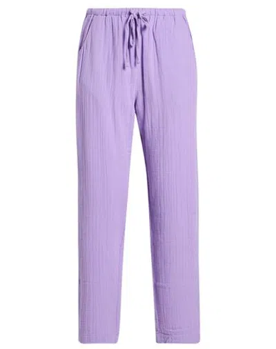 Xirena Xírena Woman Pants Lilac Size Xl Cotton In Purple
